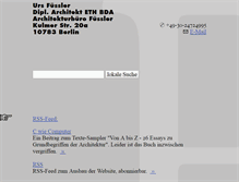 Tablet Screenshot of fuessler.net